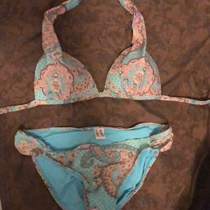 Light blue swimsuit set